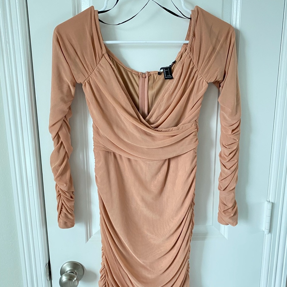 Nude F21 Dress size SMALL